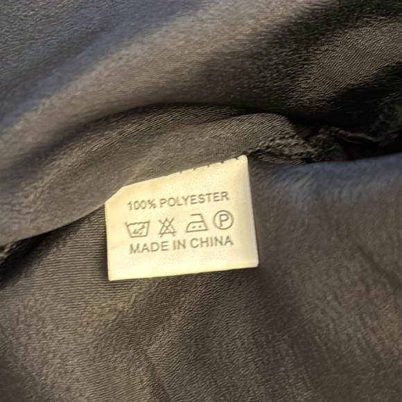 Haute Rogue Black Mini Long Sleeve Lined Ruffle Sheer NEW size medium - Picture 13 of 14